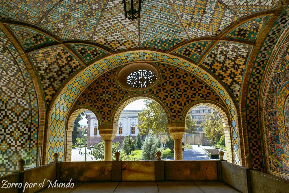 Arcos Golestan Palace Iran Gatitos