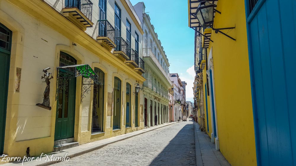 Calle en La Habana