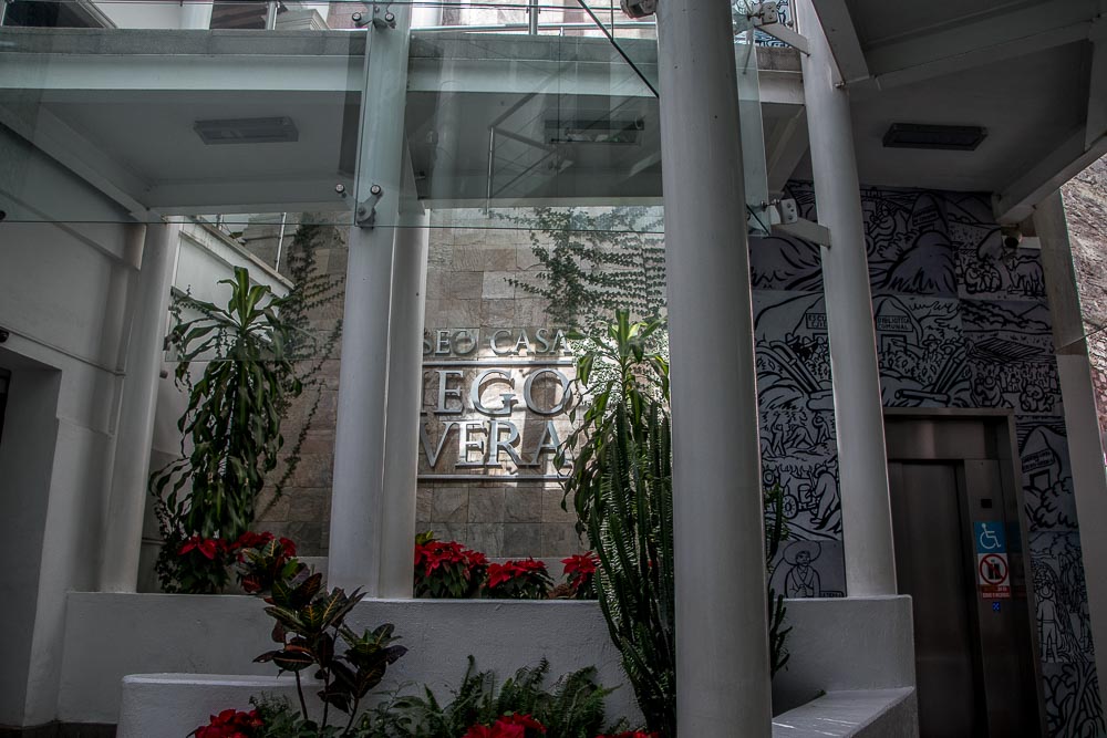 Entrada del Museo Casa de Diego Rivera