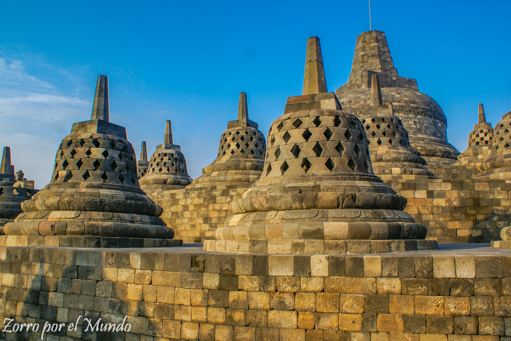 Niveles de Borobudur