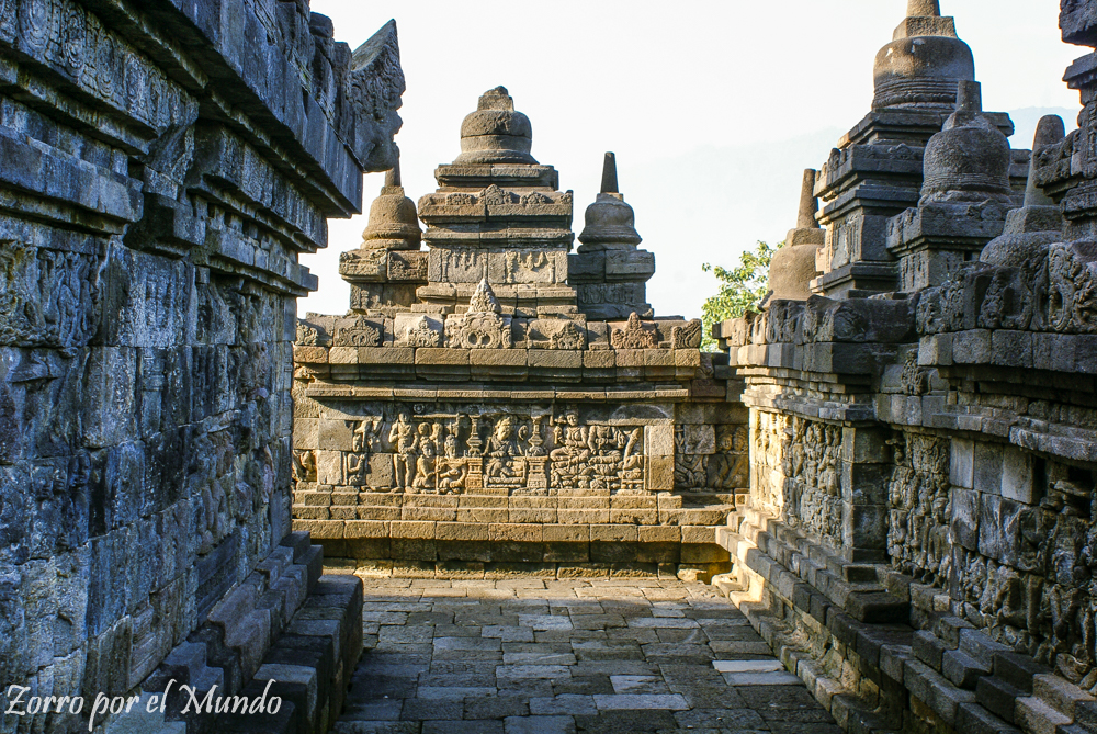 Detalle de Borobudur