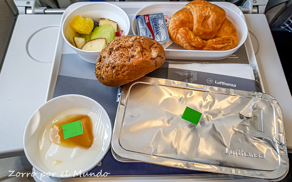Lufthansa cobrará los alimentos
