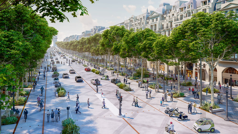 Remodelación de Champs-Élysées