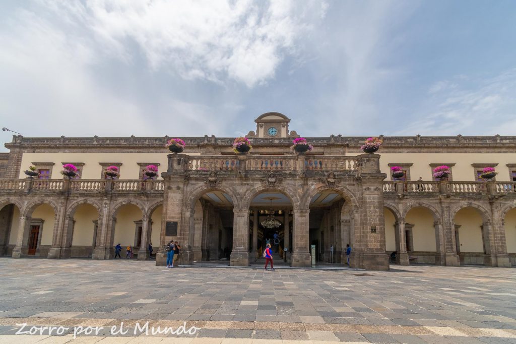 Entrada al Castillo de Chapultepec